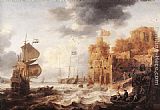 Karoly, The Elder Marko Paintings - An Oriental Harbour by Bonaventura Peeters the Elder